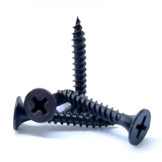Black Drywall Screw Gypsum Screw Export Standards 