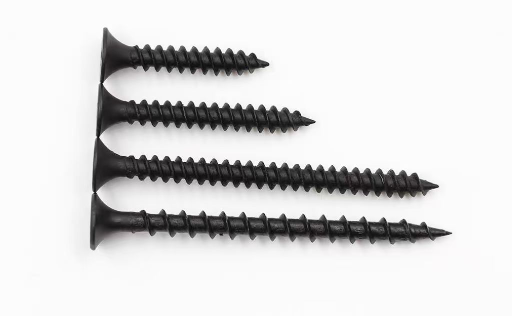 Gypsum Screw Black Screw Black Drywall Screw Fine Thread Coarse Thread